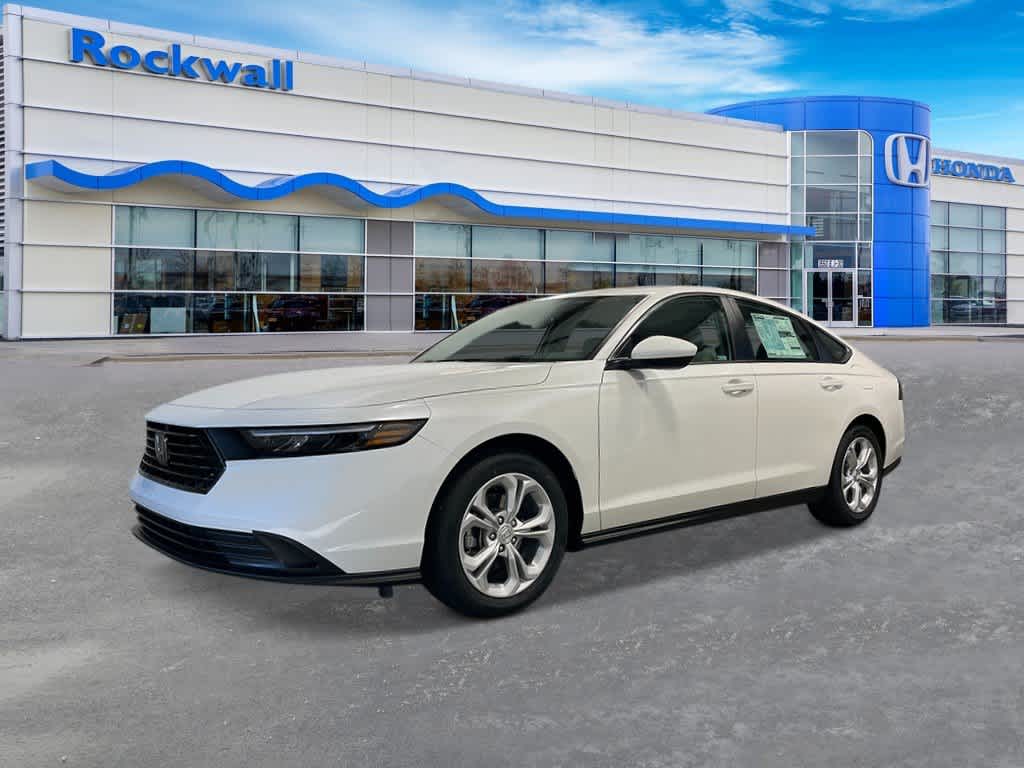 Platinum White Pearl 2026 Honda Accord Sedan Front-Wheel Drive Continuously Variable Transmission