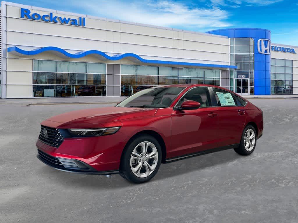 Radiant Red Metallic 2026 Honda Accord Sedan Front-Wheel Drive Continuously Variable Transmission