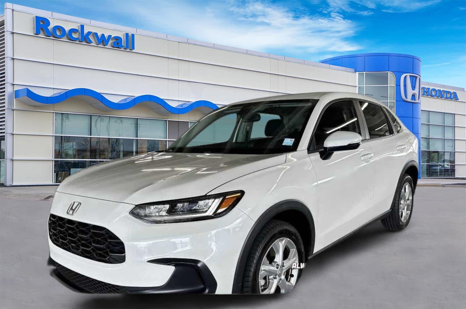 Platinum White Pearl 2024 Honda HR-V SUV / Crossover Front-Wheel Drive Continuously Variable Transmission