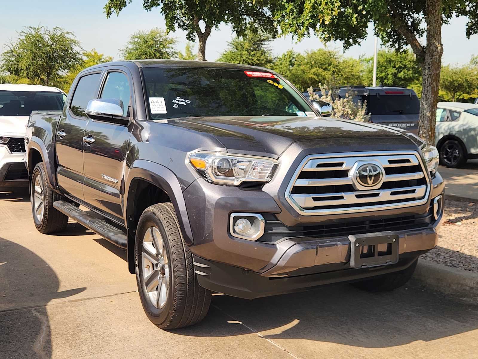 Magnetic Gray Metallic 2019 Toyota Tacoma Pickup Truck Four-Wheel Drive 6-Speed Automatic