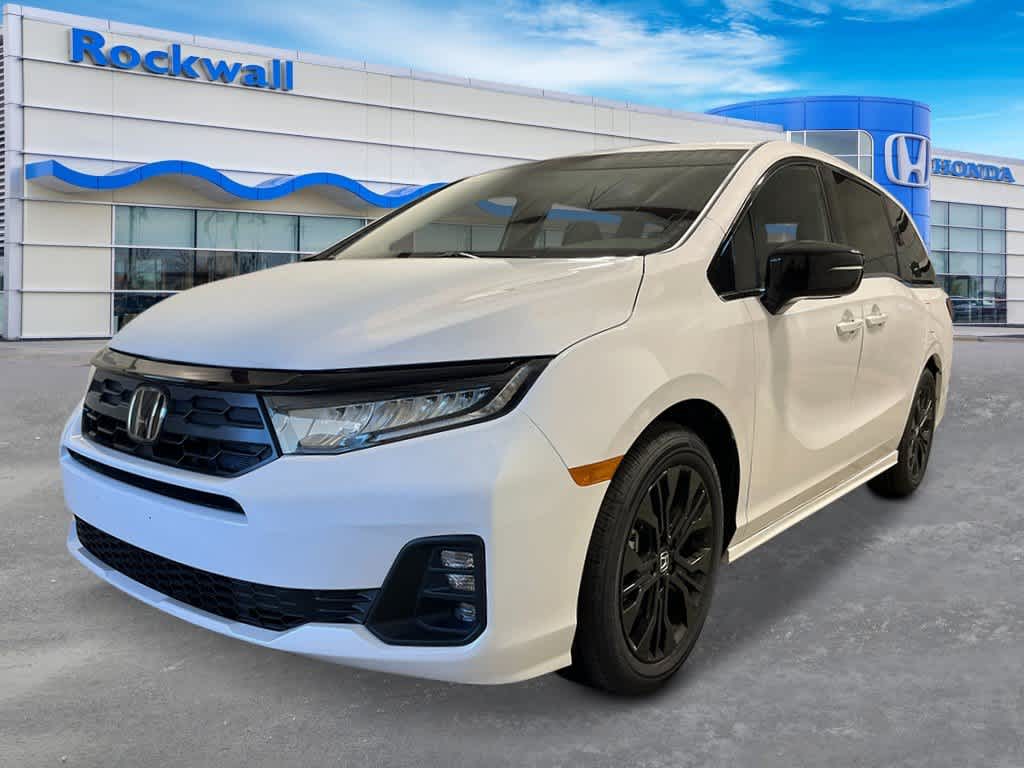 Platinum White Pearl 2026 Honda Odyssey Minivan Front-Wheel Drive Automatic