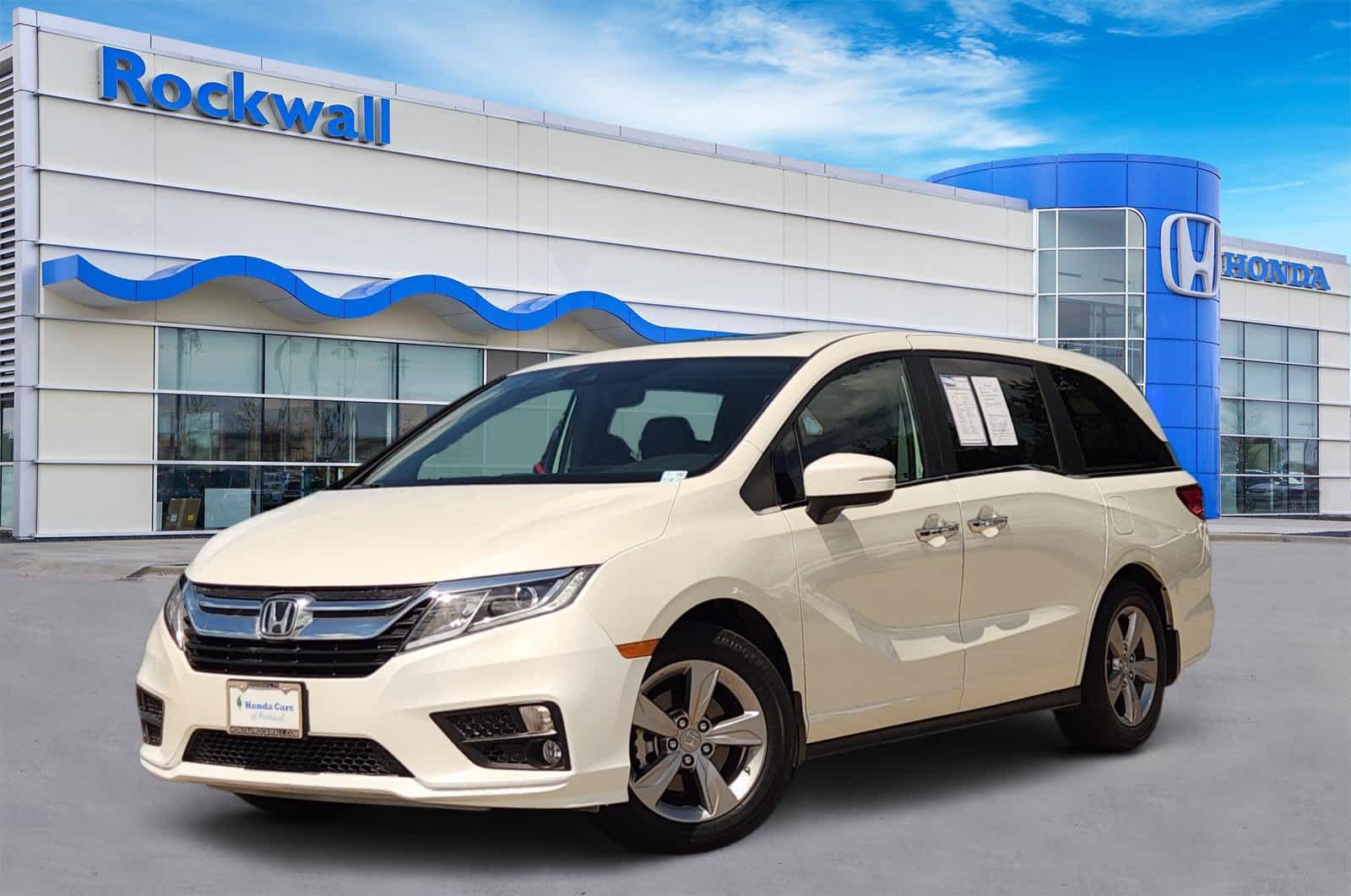 White 2018 Honda Odyssey Minivan 9-Speed Automatic