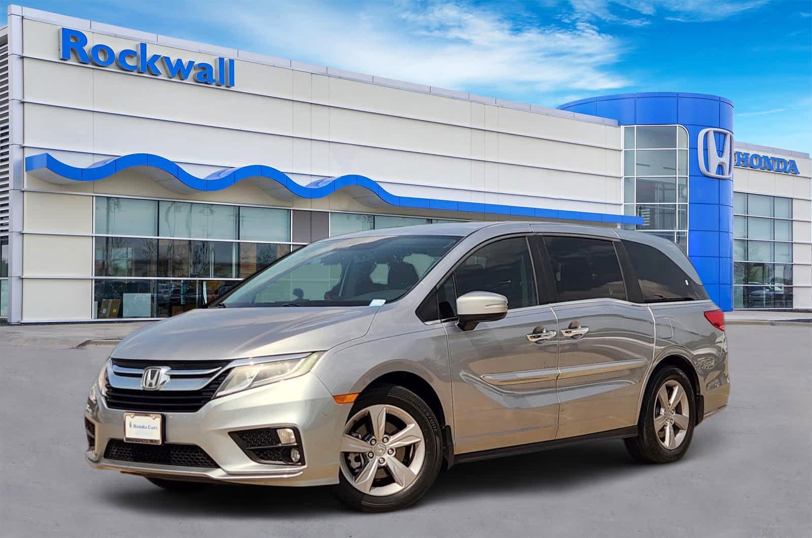 Lunar Silver Metallic 2019 Honda Odyssey EX-L FWD Minivan Front-Wheel Drive 9-Speed Automatic