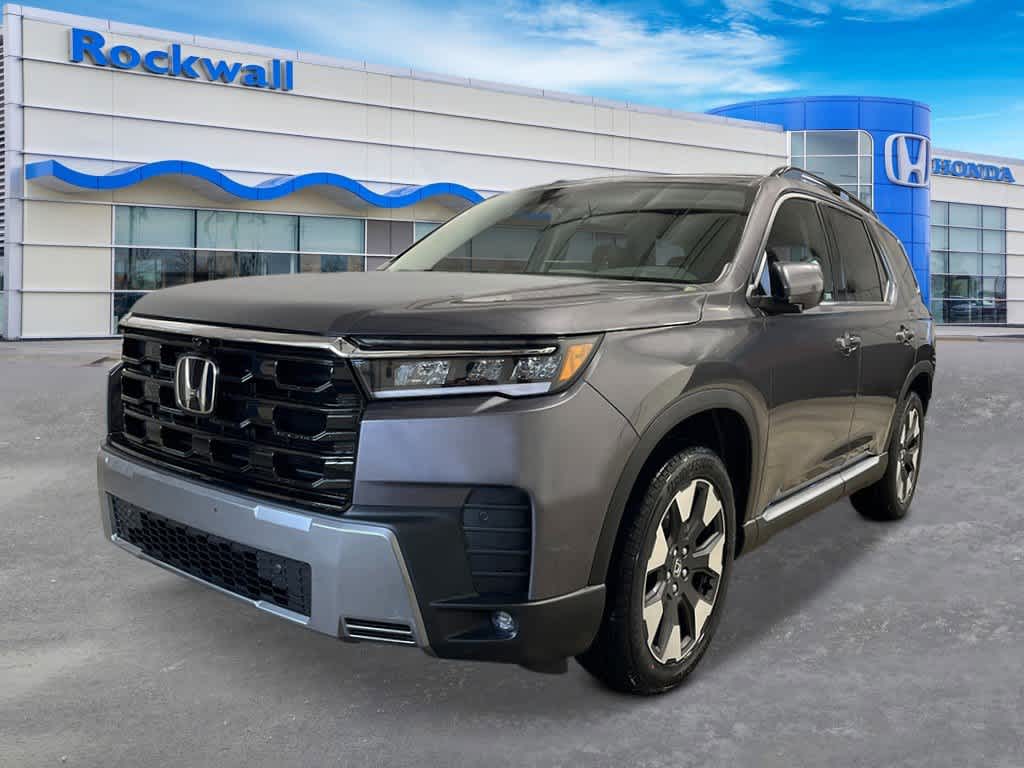 Gray (Modern Steel Metallic) 2026 Honda Pilot Elite AWD SUV / Crossover All-Wheel Drive Automatic