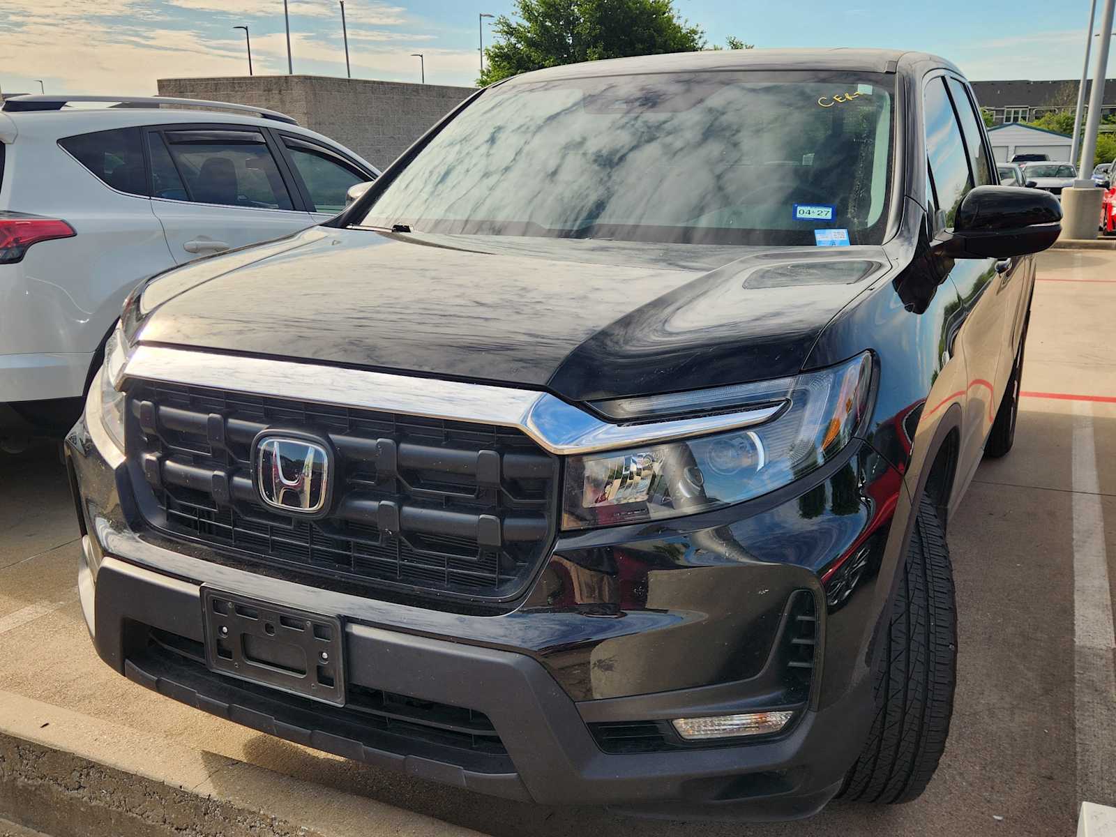 Crystal Black Pearl 2025 Honda Ridgeline RTL AWD Pickup Truck All-Wheel Drive 9-Speed Automatic