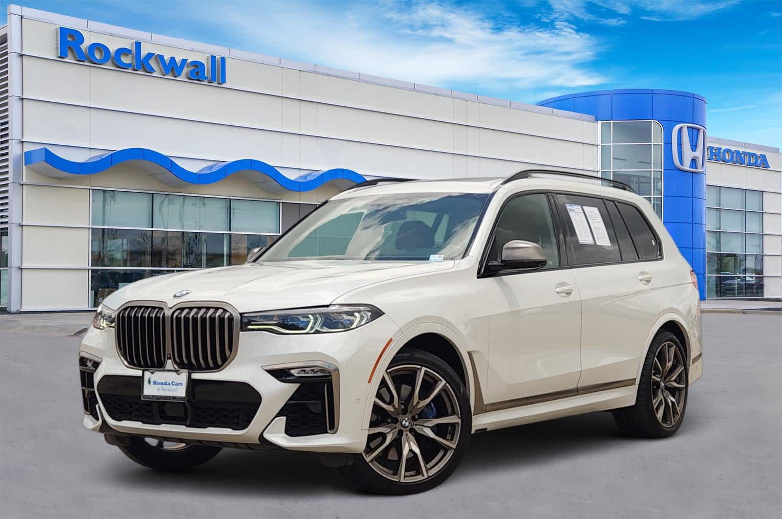 White 2020 BMW X7 M50i AWD SUV / Crossover All-Wheel Drive 8-Speed Automatic