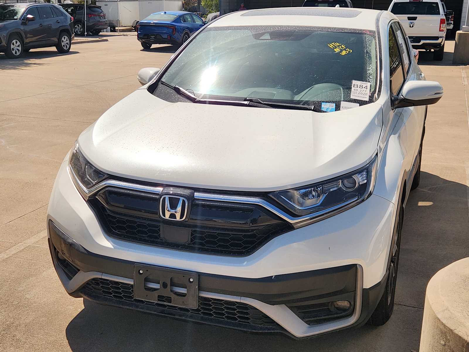 Platinum White Pearl 2020 Honda CR-V SUV / Crossover Front-Wheel Drive Continuously Variable Transmission