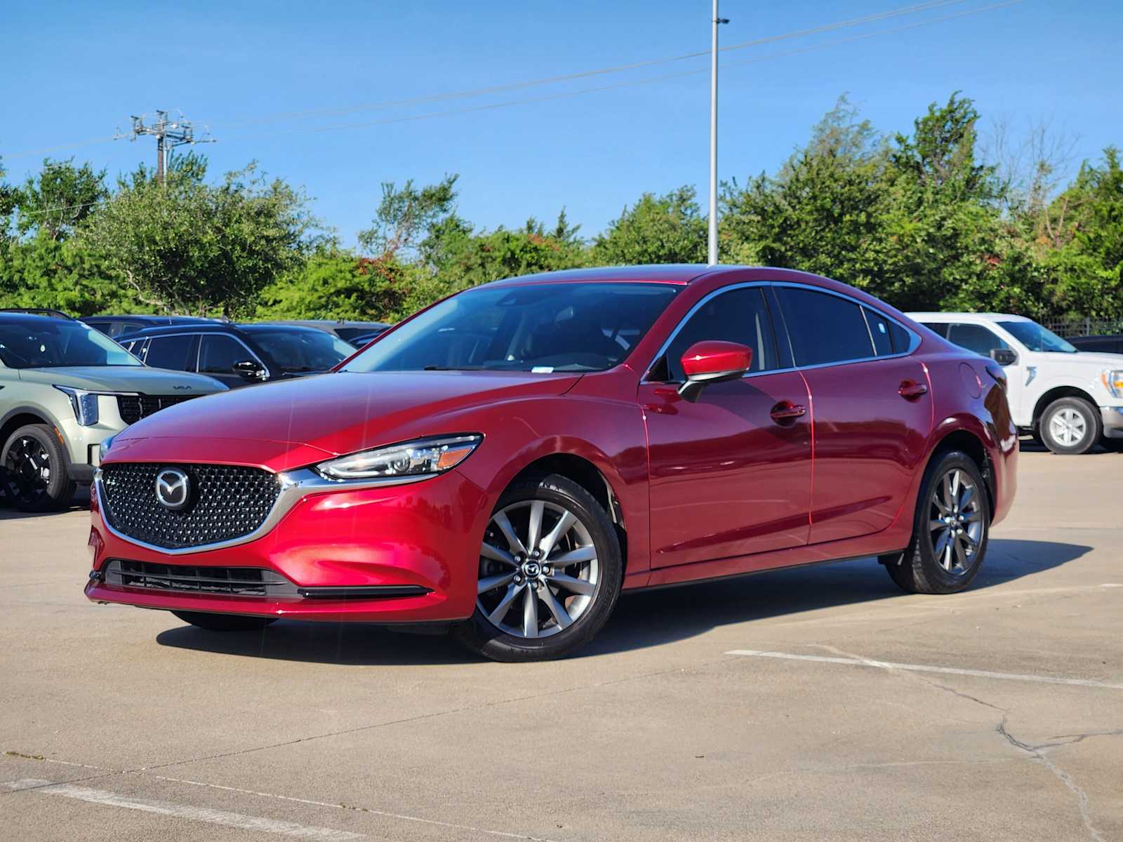 Soul Red Crystal Metallic 2020 Mazda MAZDA6 Sport FWD Sedan Front-Wheel Drive 6-Speed Automatic