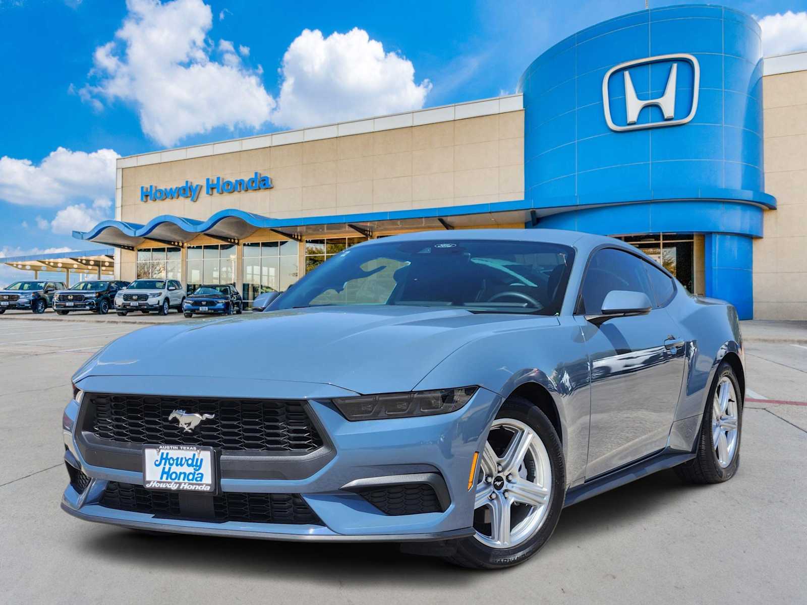 Vapor Blue Metallic 2026 Ford Mustang Coupe Rear-Wheel Drive Automatic