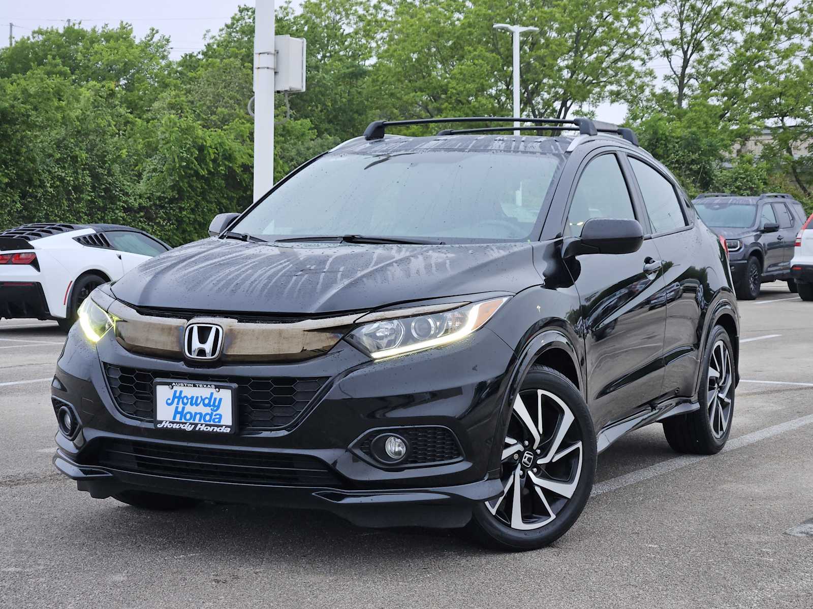Crystal Black Pearl 2019 Honda HR-V Sport FWD SUV / Crossover Front-Wheel Drive Continuously Variable Transmission