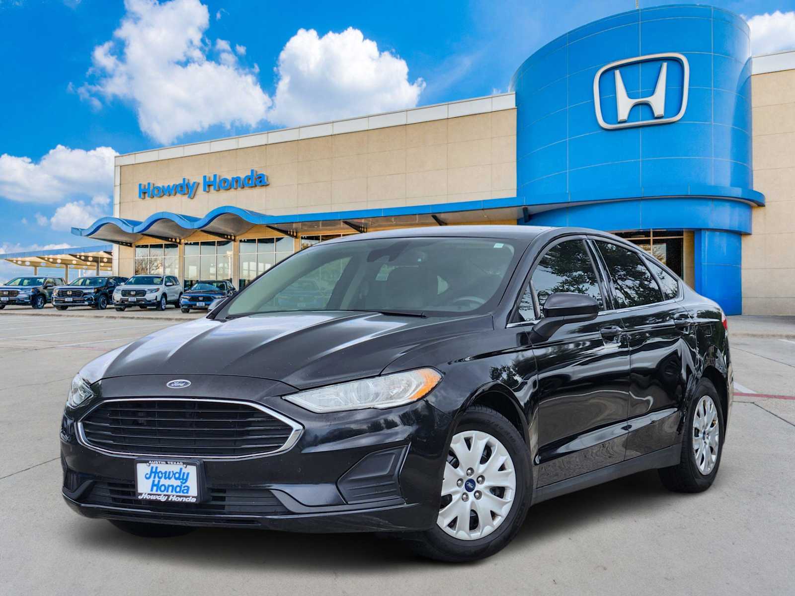 Agate Black Metallic 2020 Ford Fusion S FWD Sedan Front-Wheel Drive 6-Speed Automatic