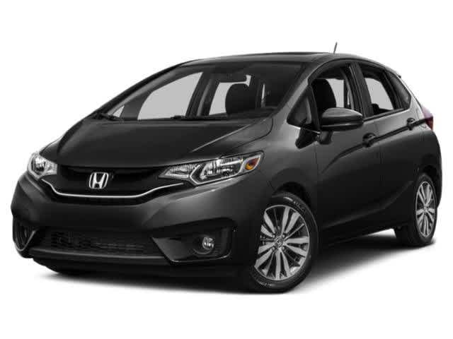 Yellow 2015 Honda Fit EX Hatchback Front-Wheel Drive Continuously Variable Transmission