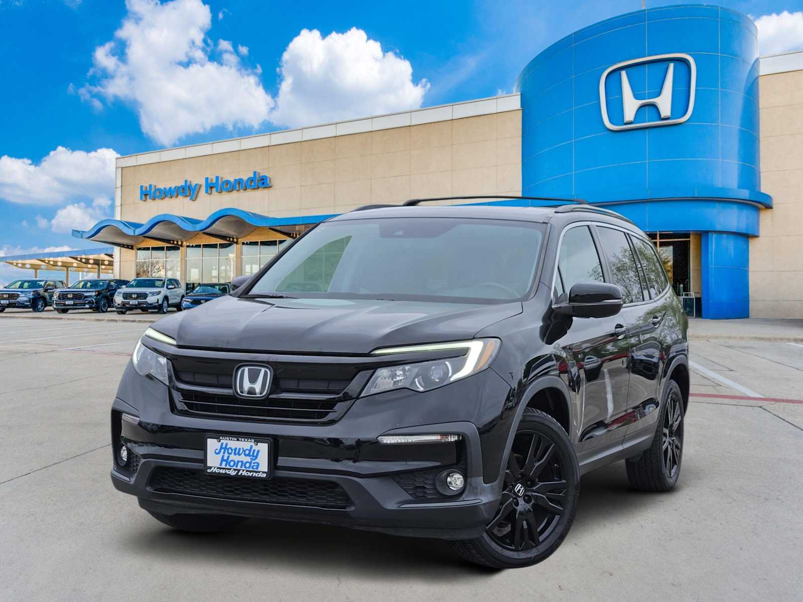 Crystal Black Pearl 2021 Honda Pilot SE AWD SUV / Crossover All-Wheel Drive 9-Speed Automatic