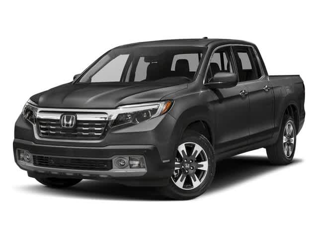 Gray (Modern Steel Metallic) 2017 Honda Ridgeline Pickup Truck All-Wheel Drive 6-Speed Automatic