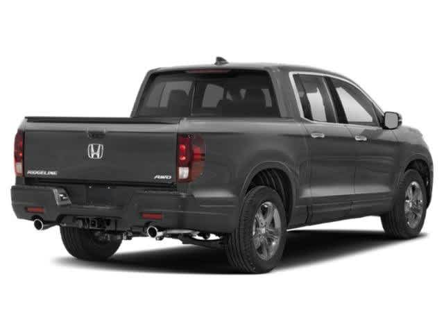 Gray (Modern Steel Metallic) 2023 Honda Ridgeline RTL-E AWD Pickup Truck All-Wheel Drive 9-Speed Automatic