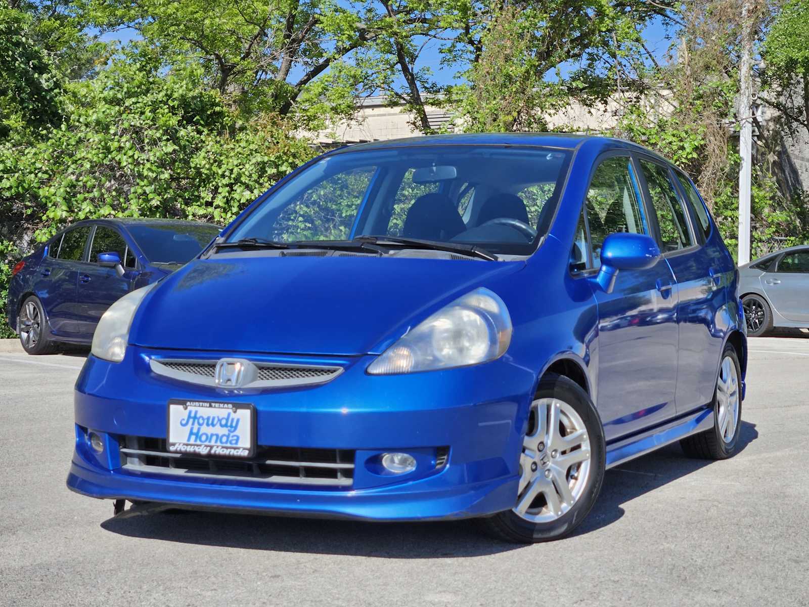 2007 Honda Fit Sport Hatchback Front-Wheel Drive 5-Speed Automatic