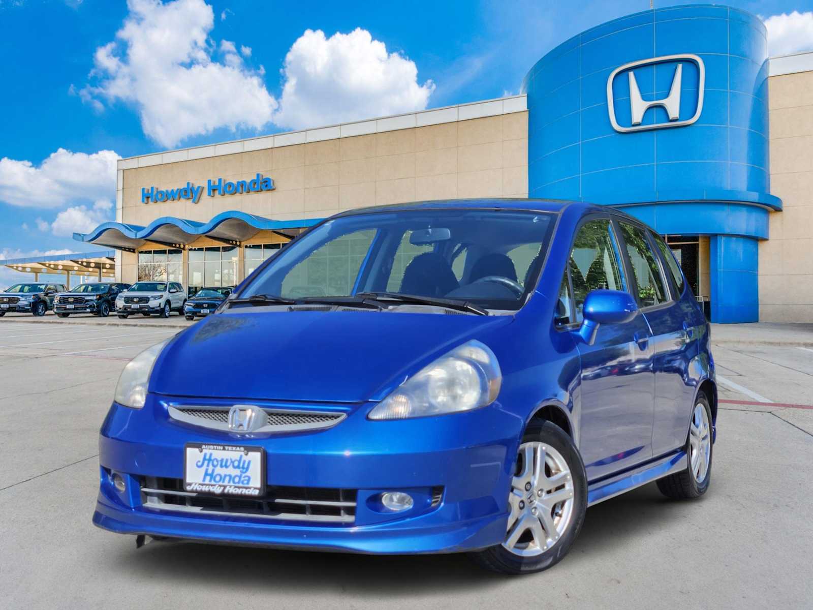 2007 Honda Fit Sport Hatchback Front-Wheel Drive 5-Speed Automatic