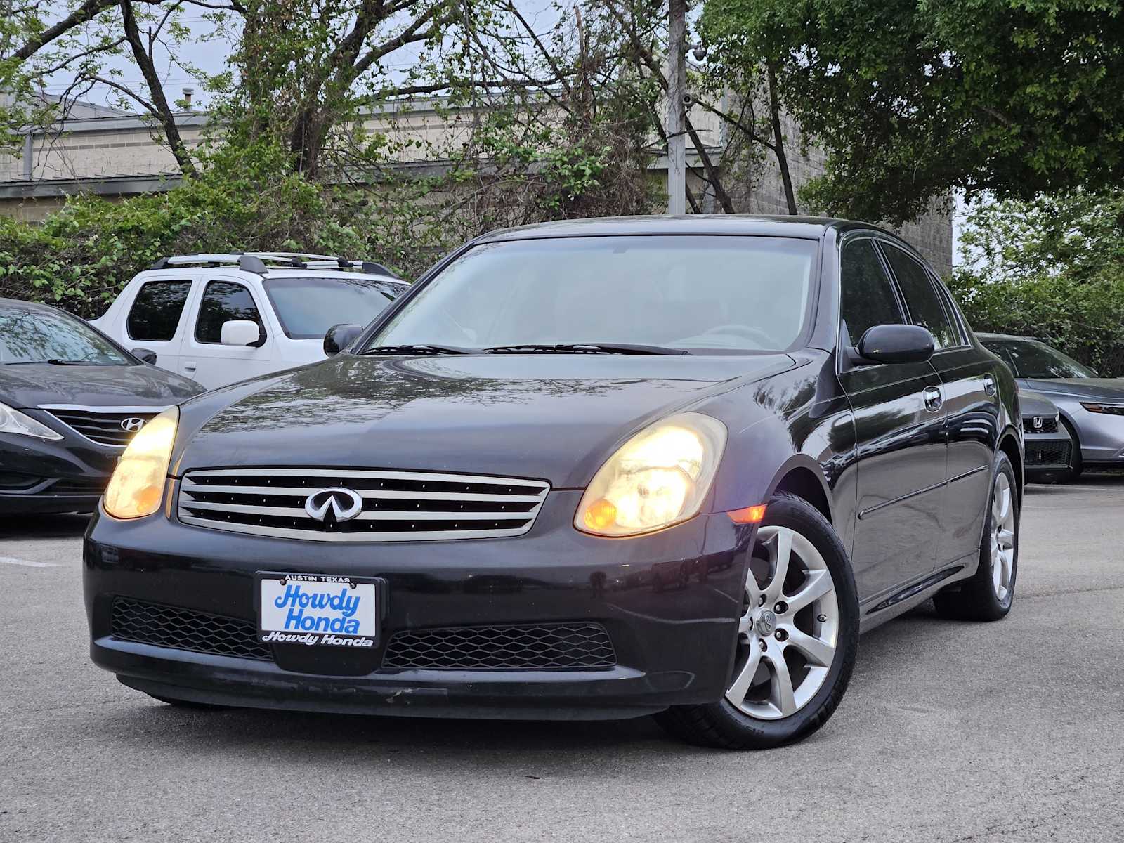 Black 2005 INFINITI G35 Sedan RWD Sedan Rear-Wheel Drive Automatic