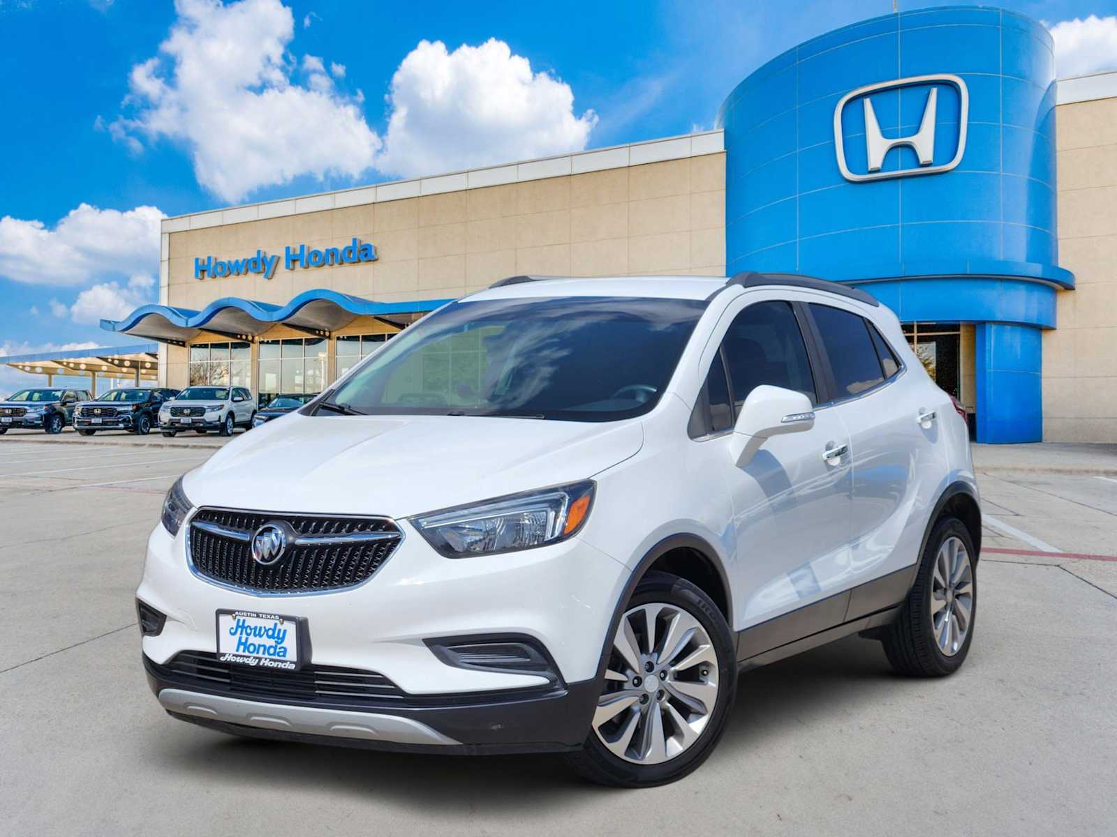 Summit White 2019 Buick Encore SUV / Crossover Front-Wheel Drive 6-Speed Automatic