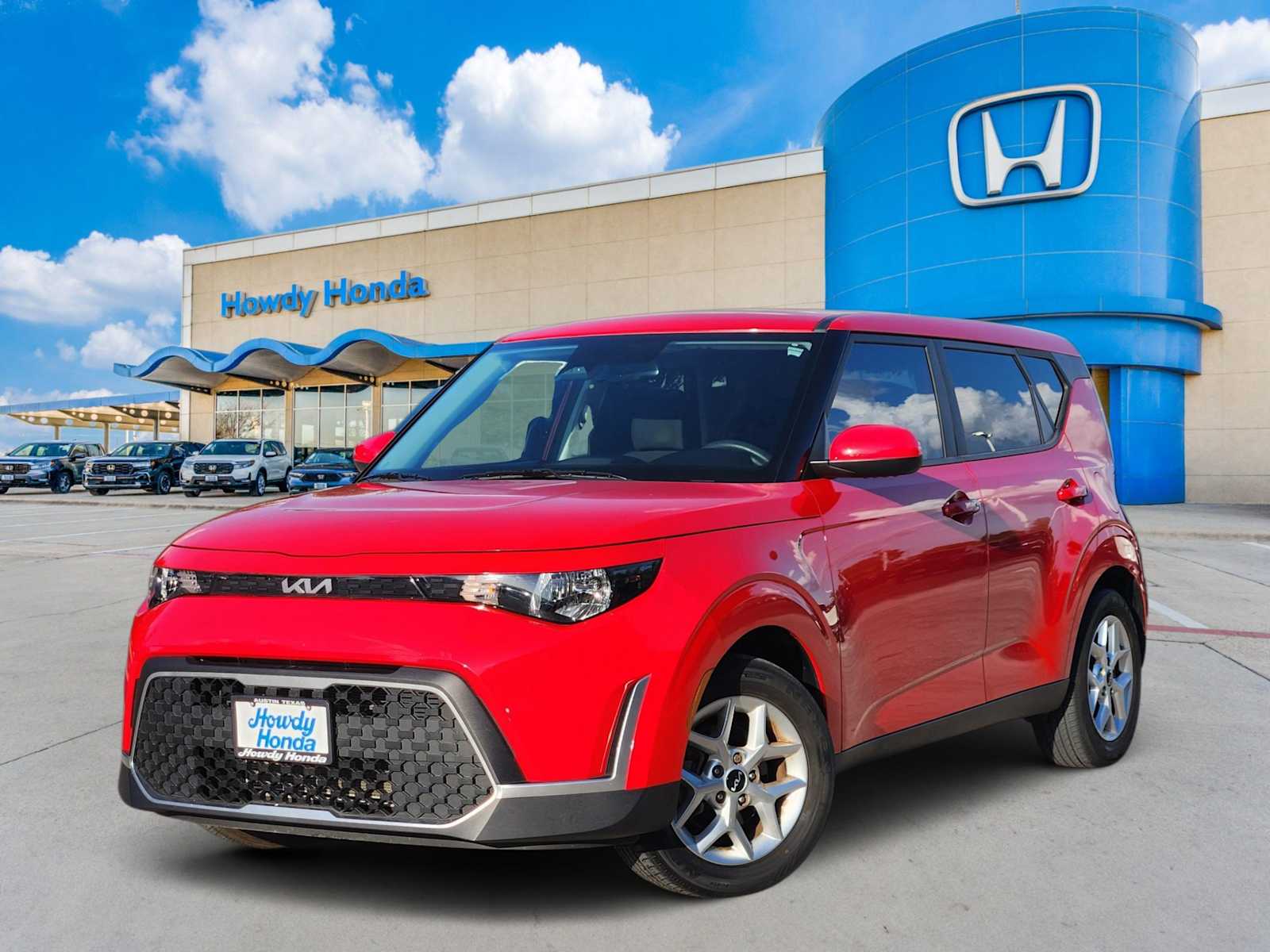 Inferno Red 2023 Kia Soul SUV / Crossover Front-Wheel Drive Continuously Variable Transmission