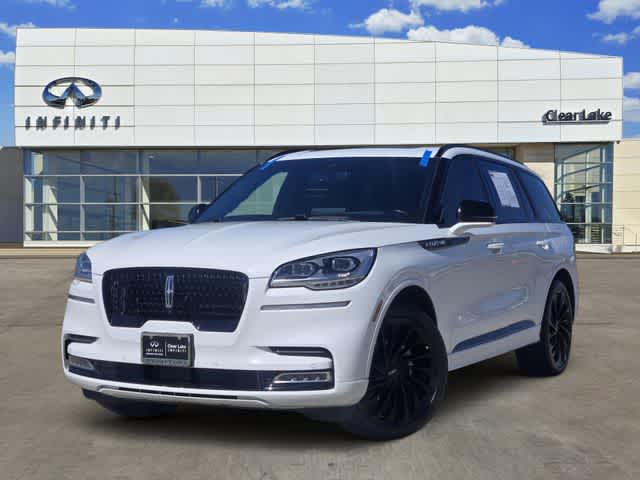 Pristine White Metallic Tri-Coat 2023 Lincoln Aviator Reserve AWD SUV / Crossover All-Wheel Drive Automatic