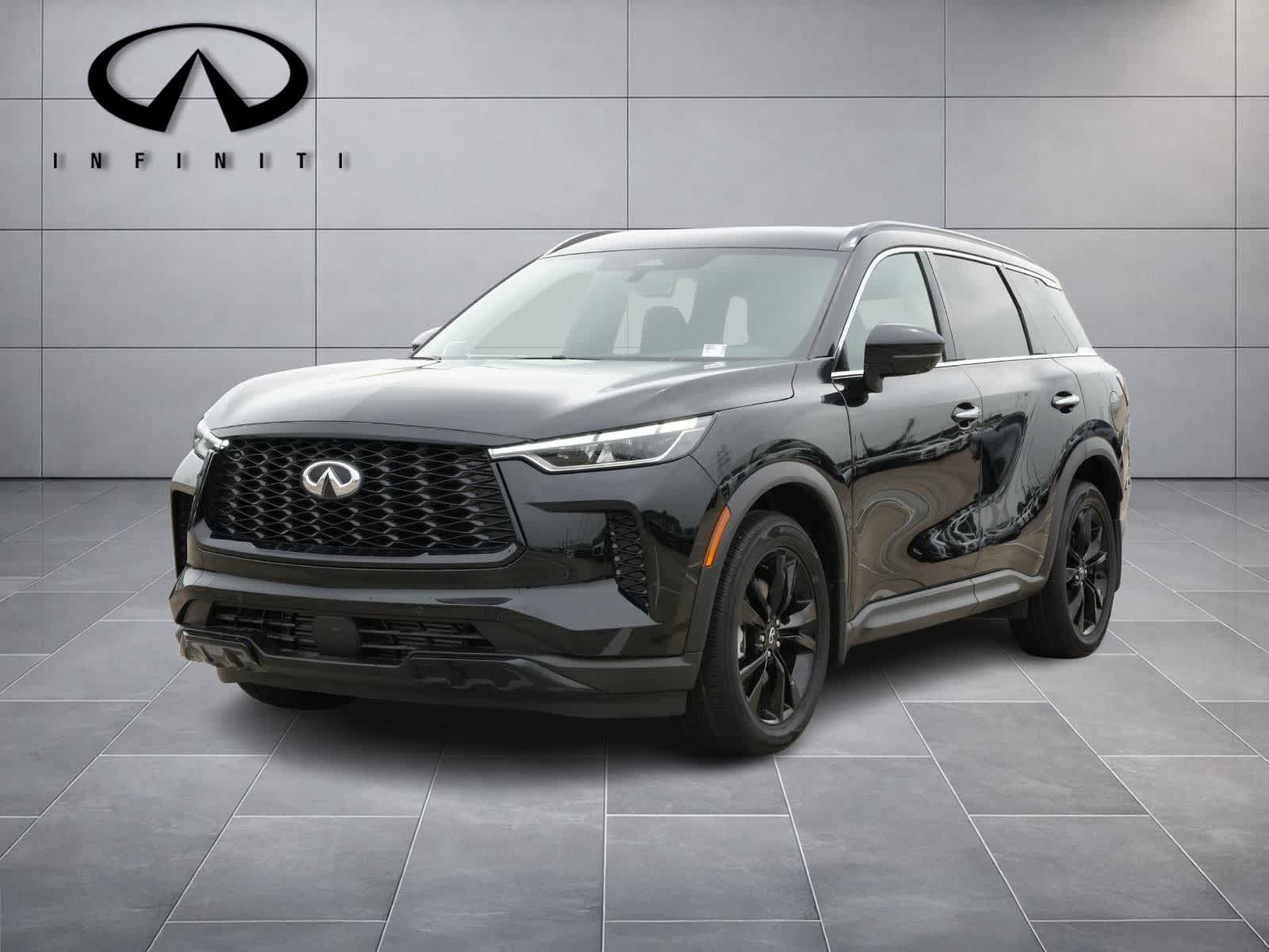 Mineral Black 2025 INFINITI QX60 SUV / Crossover All-Wheel Drive 9-Speed Automatic