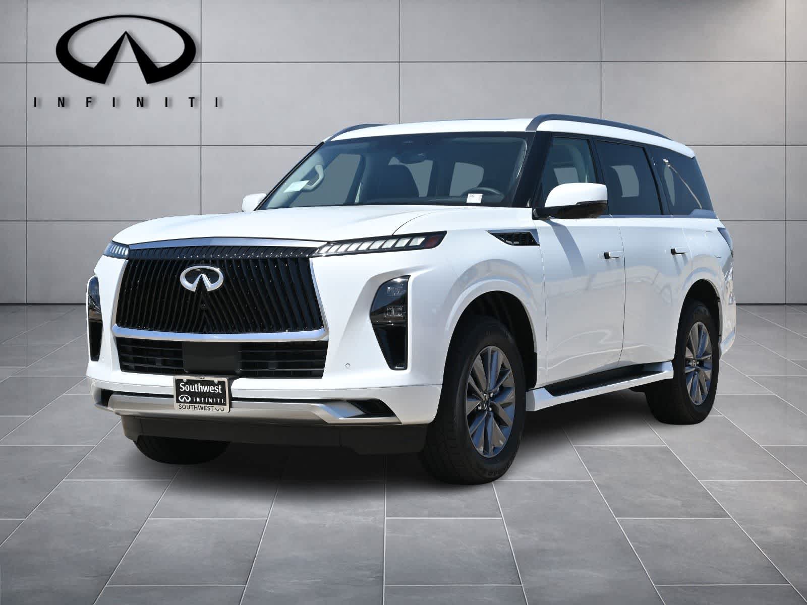 Radiant White 2027 INFINITI QX80 SUV / Crossover Rear-Wheel Drive 9-Speed Automatic