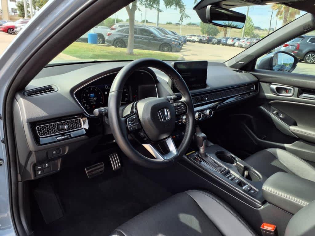 Certified 2023 Honda Civic Hatchback Sport Touring with VIN 19XFL1H81PE007901 for sale in Katy, TX