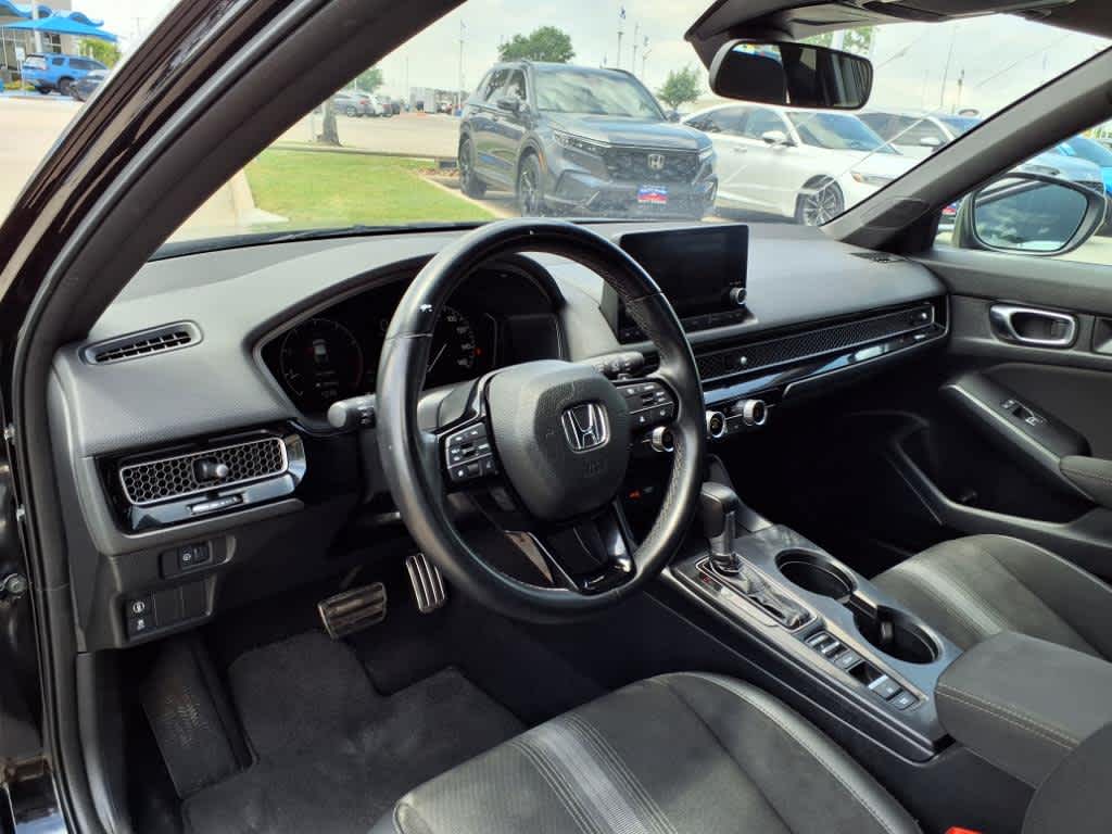 Used 2023 Honda Civic Hatchback Sport with VIN 19XFL2H84PE000155 for sale in Katy, TX