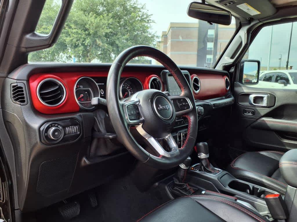 Used 2021 Jeep Wrangler Unlimited Rubicon with VIN 1C4JJXFG0MW837753 for sale in Katy, TX