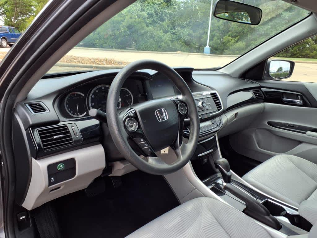 Certified 2017 Honda Accord LX with VIN 1HGCR2F35HA211525 for sale in Katy, TX
