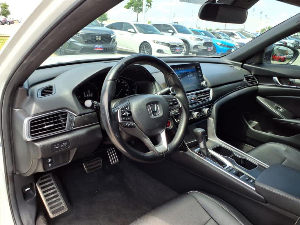Certified 2021 Honda Accord Sport with VIN 1HGCV1F31MA096700 for sale in Katy, TX