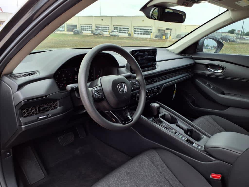 Certified 2025 Honda Accord LX with VIN 1HGCY1F28SA008818 for sale in Katy, TX