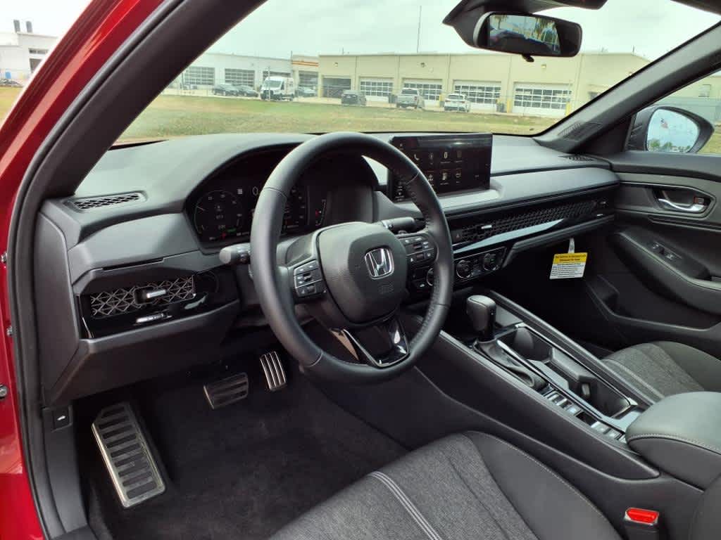 Certified 2025 Honda Accord Hybrid Sport with VIN 1HGCY2F57SA011404 for sale in Katy, TX