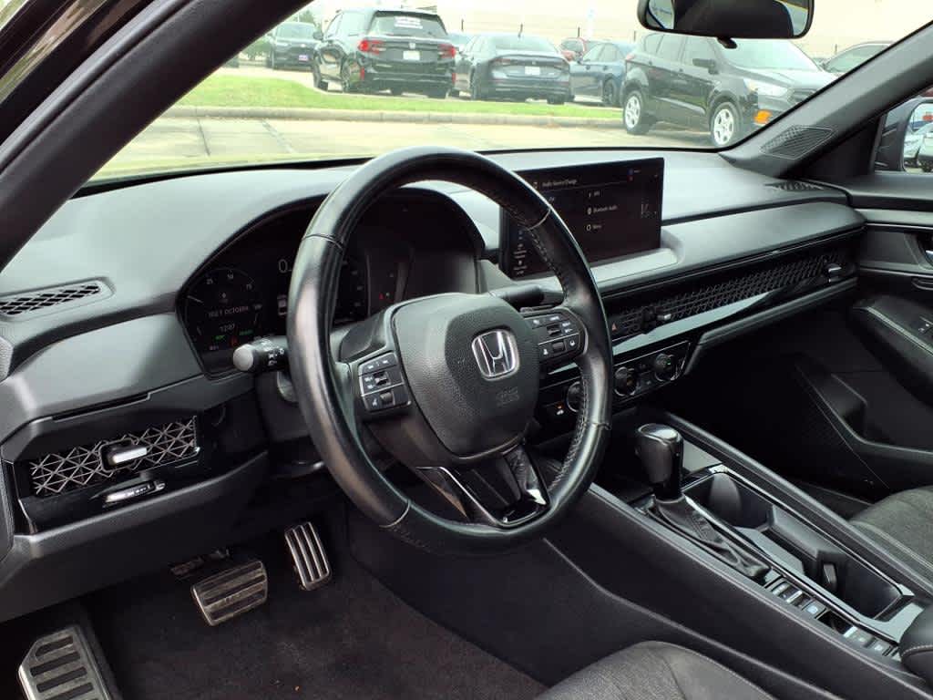 Used 2024 Honda Accord Hybrid Sport with VIN 1HGCY2F5XRA019541 for sale in Katy, TX