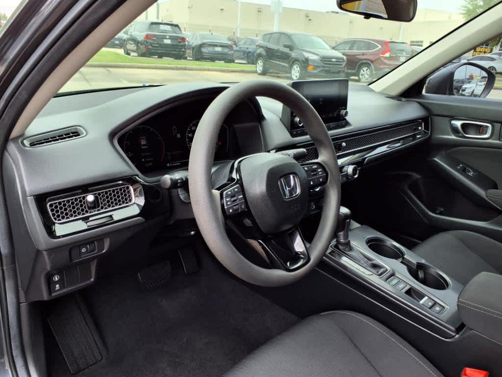 Certified 2023 Honda Civic LX with VIN 2HGFE2F26PH537737 for sale in Katy, TX