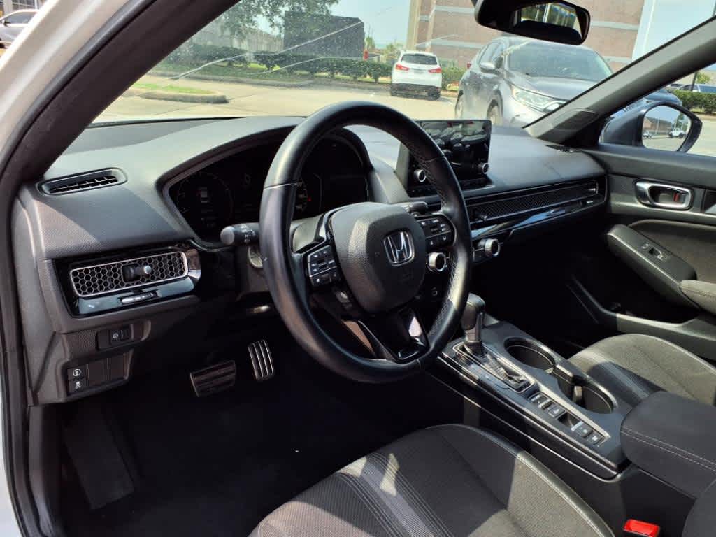 Certified 2022 Honda Civic Sport with VIN 2HGFE2F59NH610977 for sale in Katy, TX