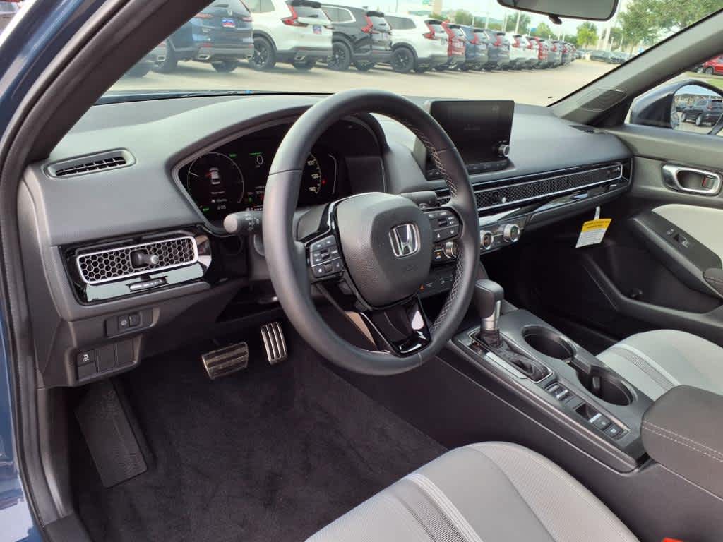 Certified 2025 Honda Civic Sport with VIN 2HGFE4F88SH326404 for sale in Katy, TX