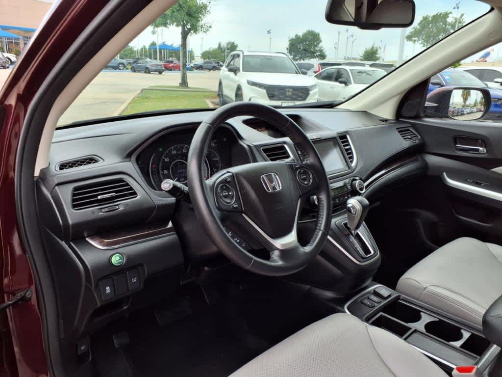 Used 2015 Honda CR-V EX-L with VIN 2HKRM3H71FH535705 for sale in Katy, TX