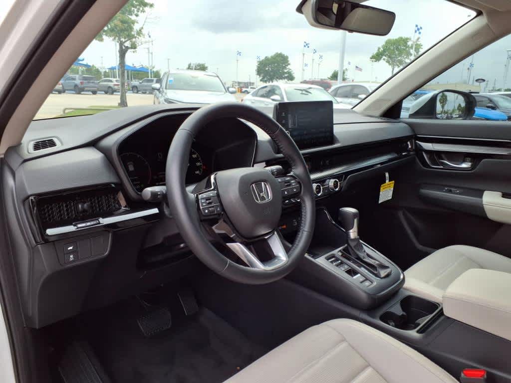 Certified 2025 Honda CR-V EX-L with VIN 2HKRS4H7XSH431106 for sale in Katy, TX