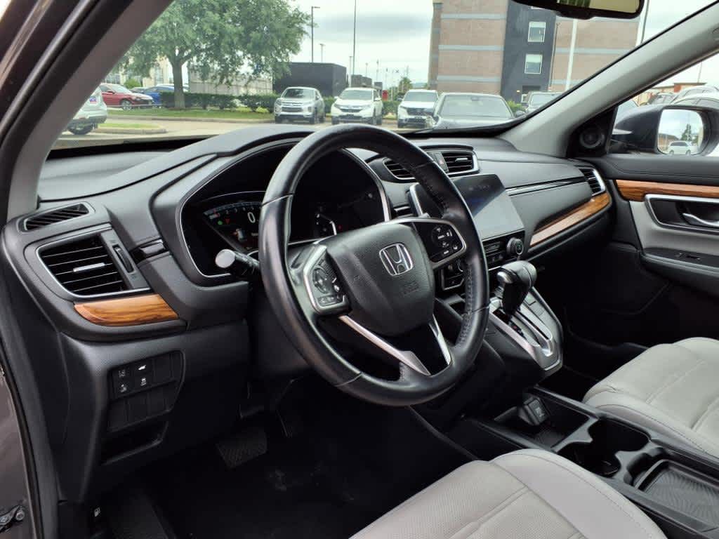 Certified 2017 Honda CR-V EX-L with VIN 2HKRW2H83HH607603 for sale in Katy, TX