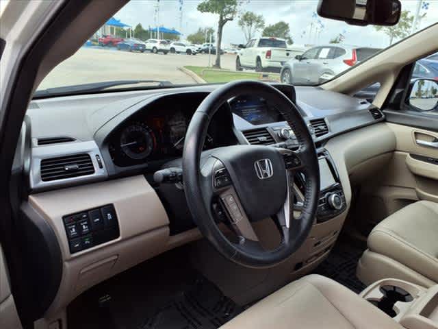 Certified 2015 Honda Odyssey Touring Elite with VIN 5FNRL5H98FB015113 for sale in Katy, TX