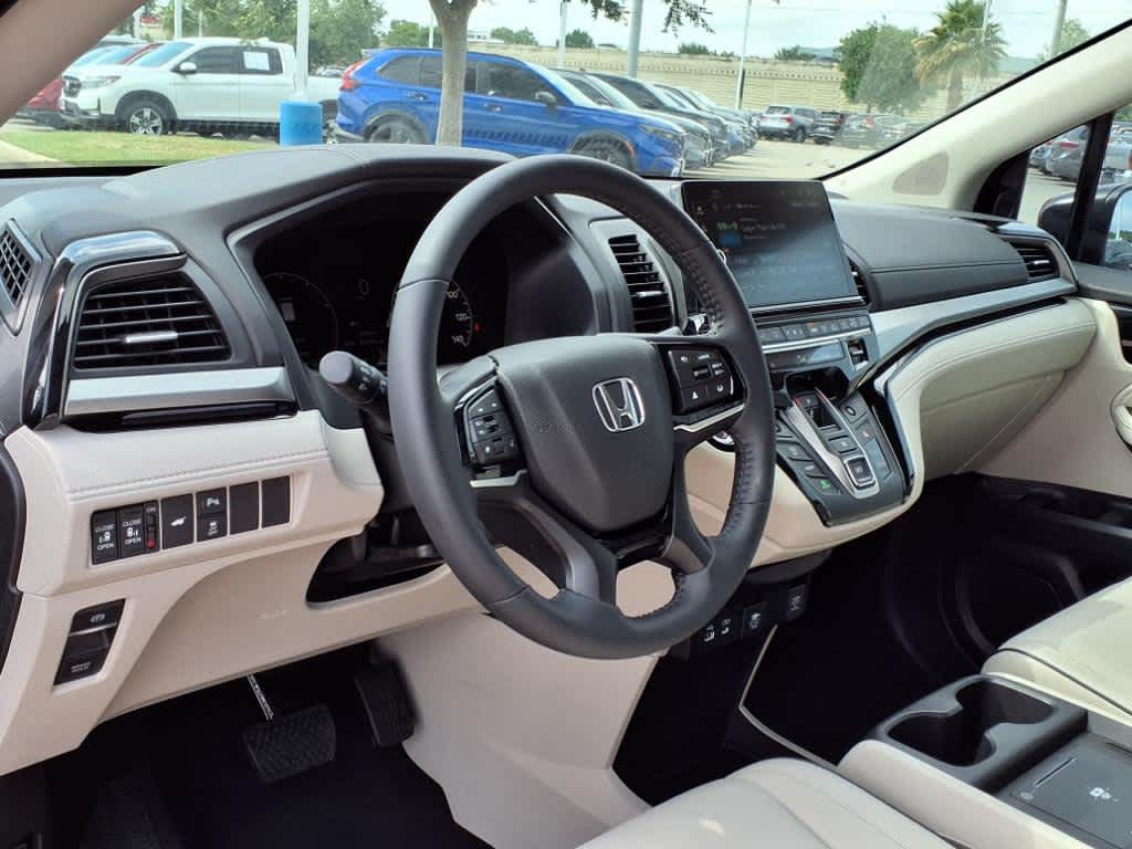 Certified 2025 Honda Odyssey Touring with VIN 5FNRL6H87SB019547 for sale in Katy, TX