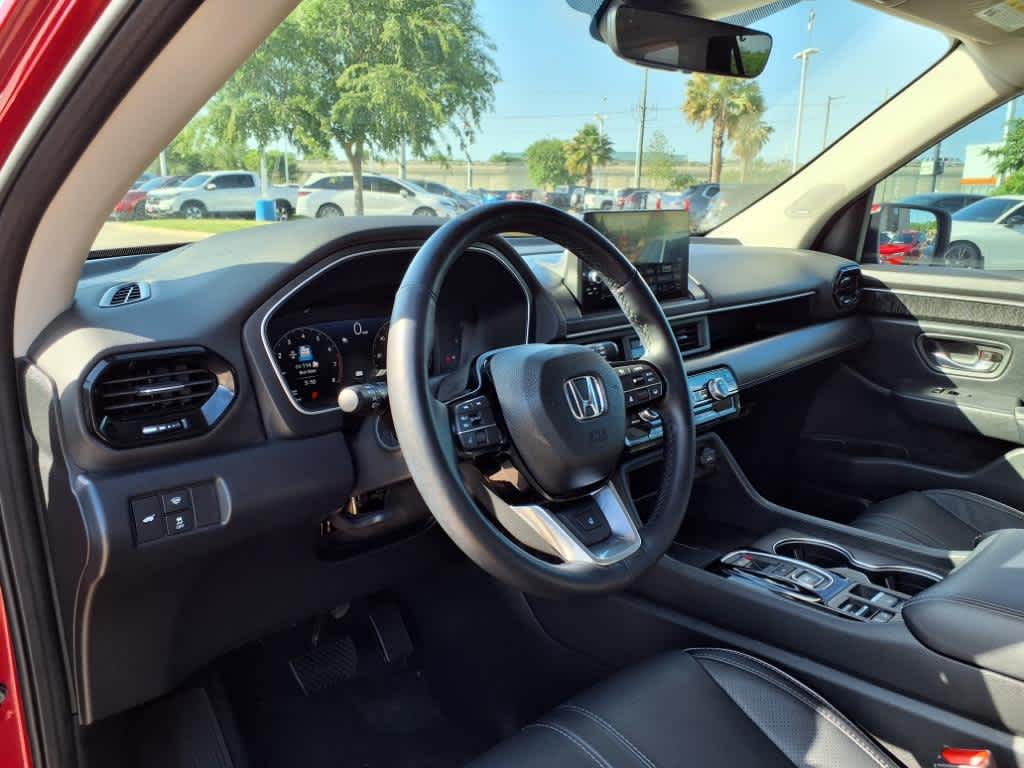 Certified 2023 Honda Pilot Elite with VIN 5FNYG1H87PB039761 for sale in Katy, TX
