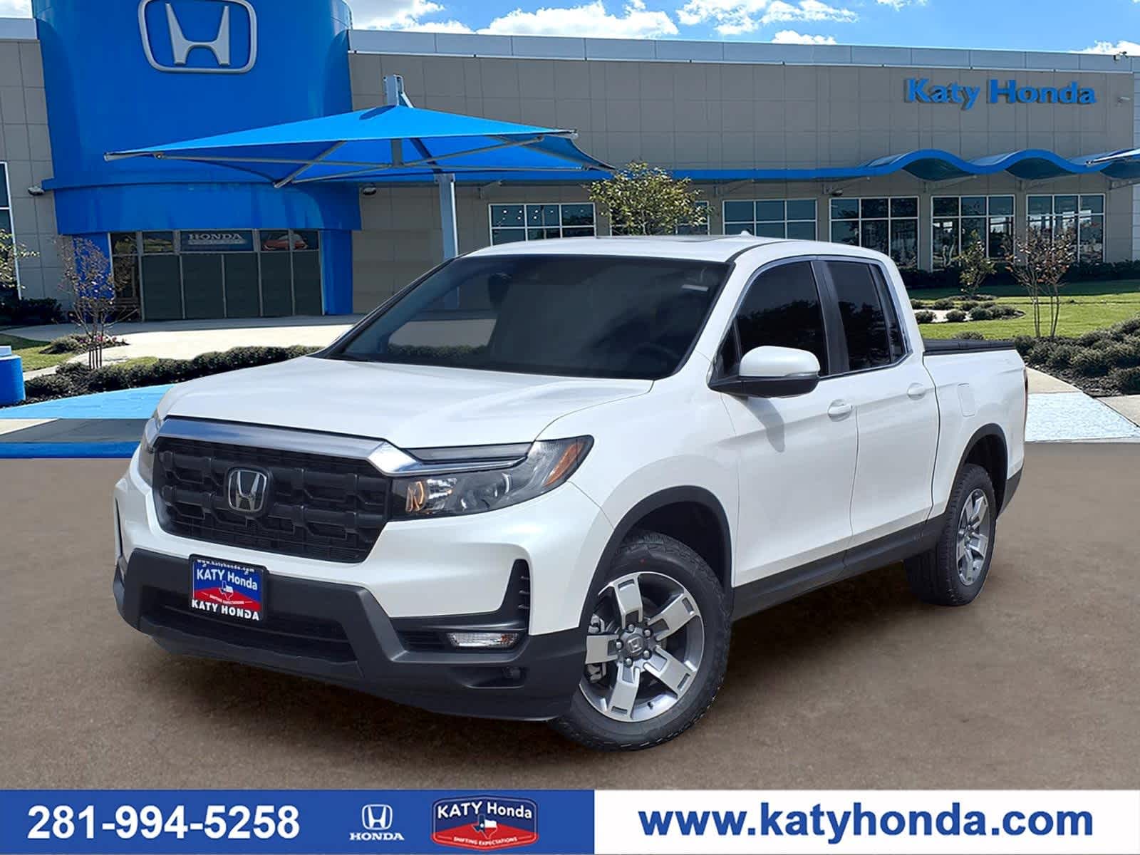 Platinum White Pearl 2026 Honda Ridgeline Pickup Truck All-Wheel Drive 9-Speed Automatic