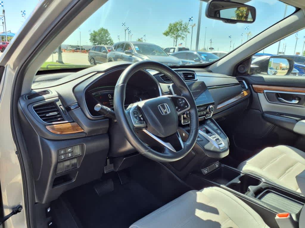 Certified 2022 Honda CR-V EX-L with VIN 5J6RT6H89NL022185 for sale in Katy, TX