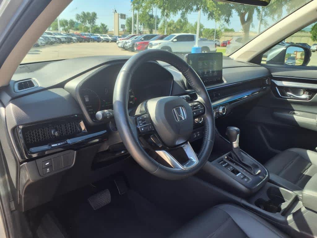 Certified 2023 Honda CR-V EX-L with VIN 7FARS3H73PE010770 for sale in Katy, TX