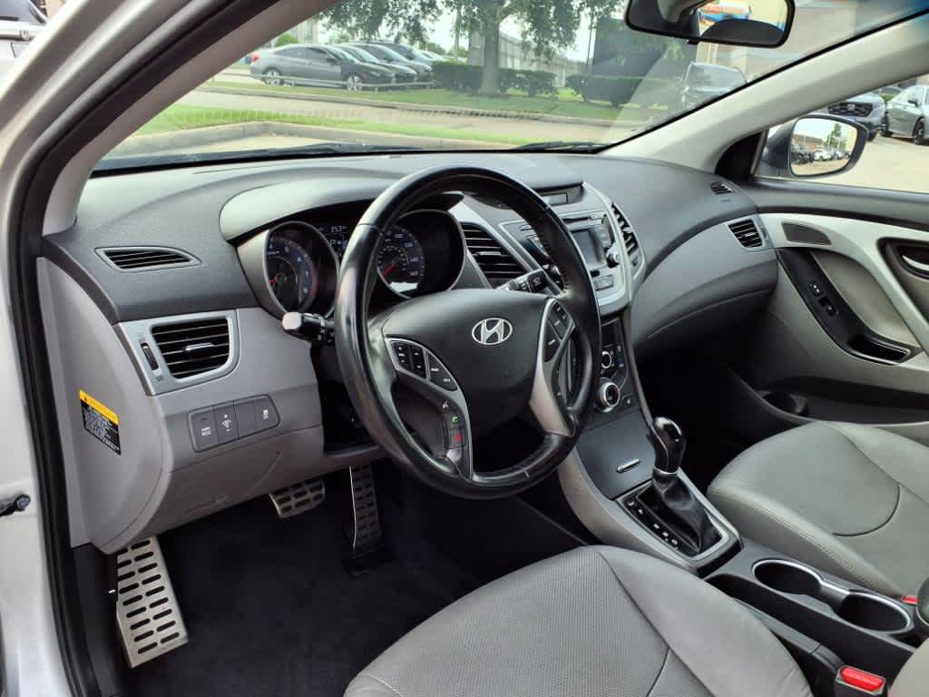 Used 2015 Hyundai Elantra Sport with VIN KMHDH4AH0FU345435 for sale in Katy, TX
