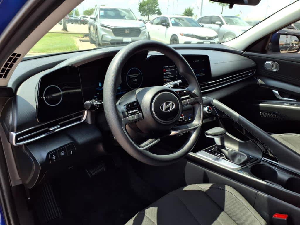 Used 2024 Hyundai Elantra Blue with VIN KMHLM4DJ5RU094860 for sale in Katy, TX