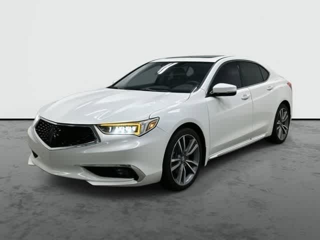 2019 Acura TLX w/Technology Pkg Platinum White Pearl at Group 1 Toyota Southwest